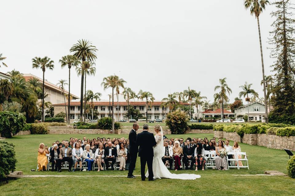 Wedding Group Shot El Paseo