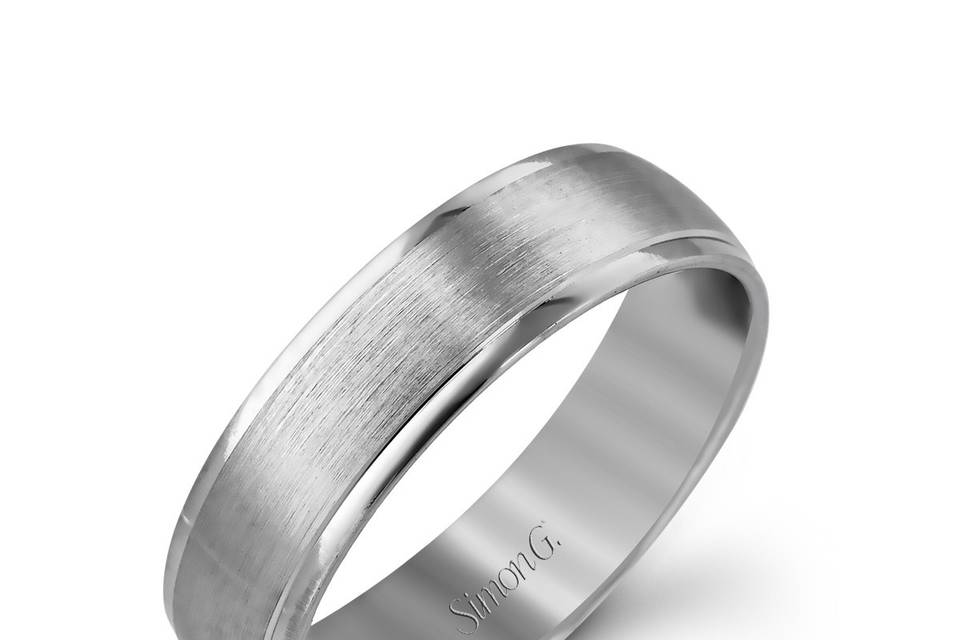 Style	LG124	<br>	14K white gold band.