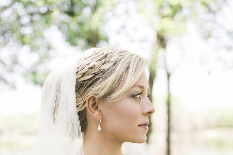 Bride, light and airy