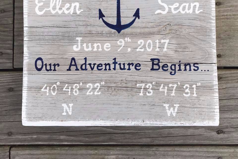 Our adventure begins