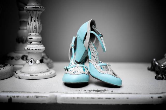 Bride's shoes