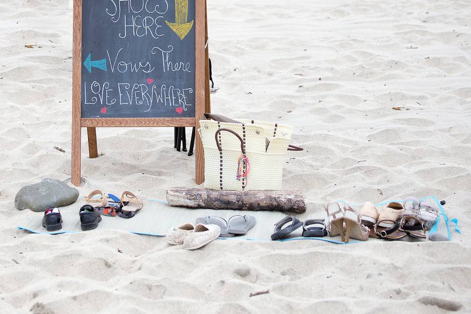 Simple Beach Entry Set-up