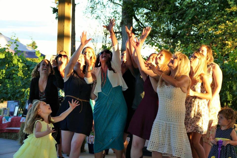 Bouquet Toss