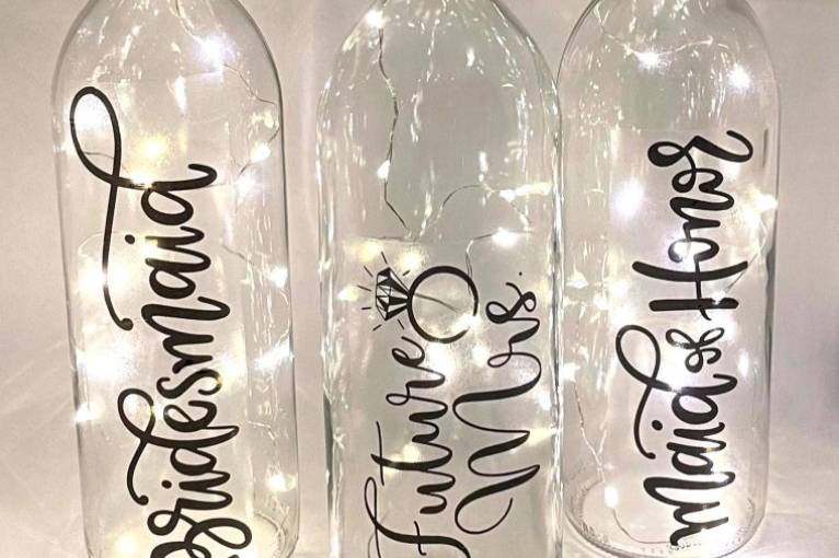 Wedding Party Bottles