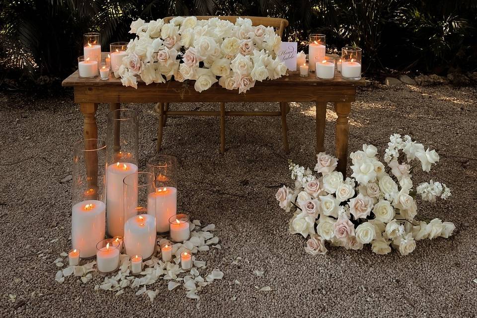 Sweetheart Table