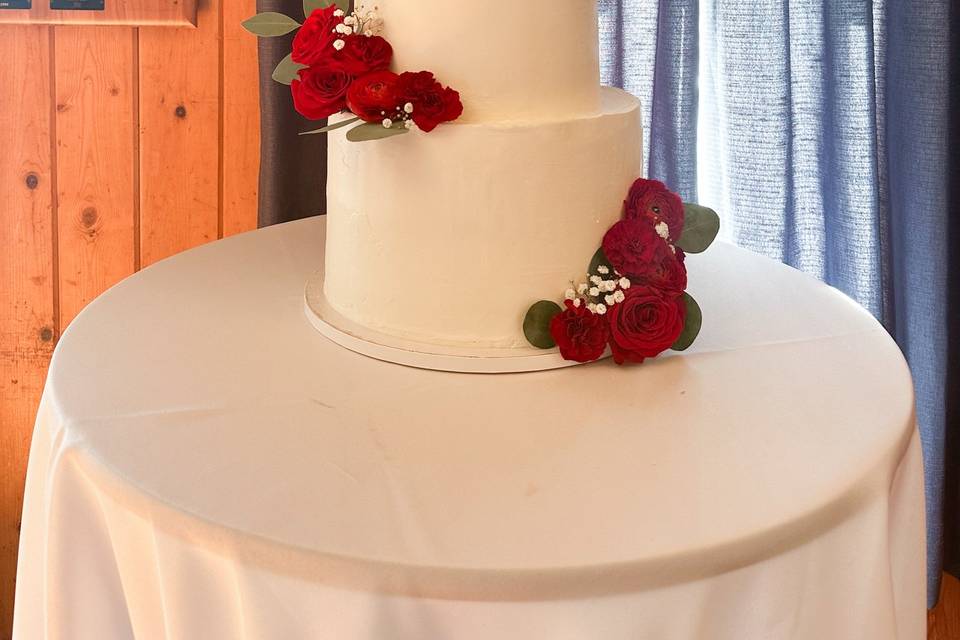 Rose cake
