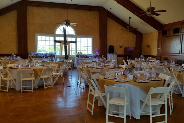 Reception in the ballroom