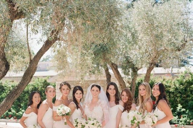 Stunning Bridal Party