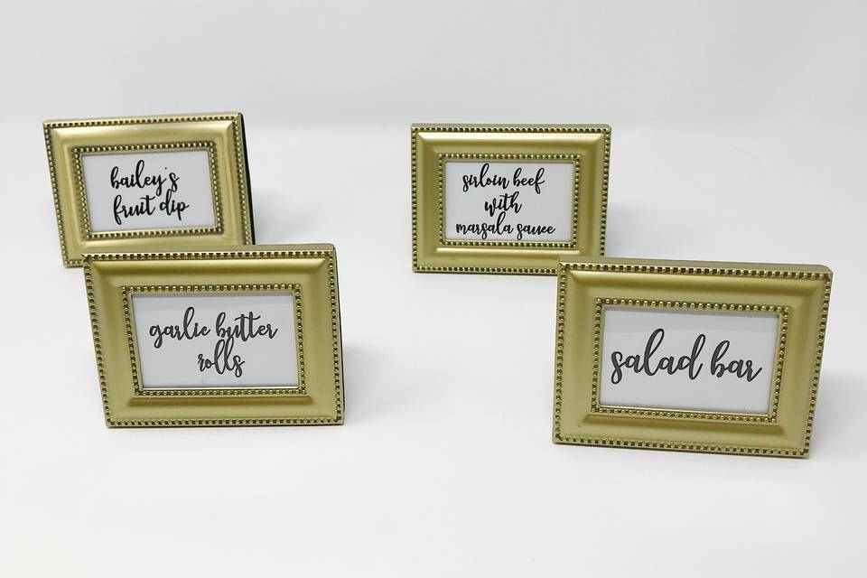 Small Gold Frames