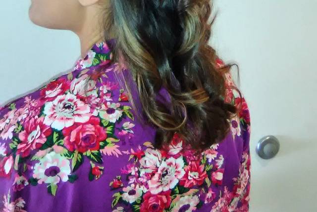 Bridal hair