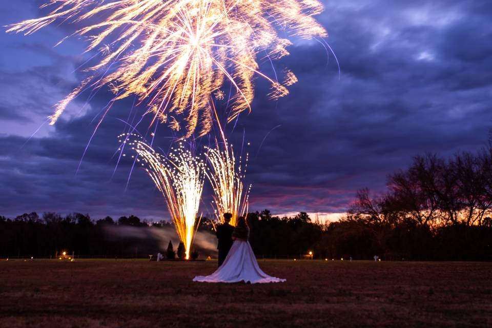 Military styled wedding