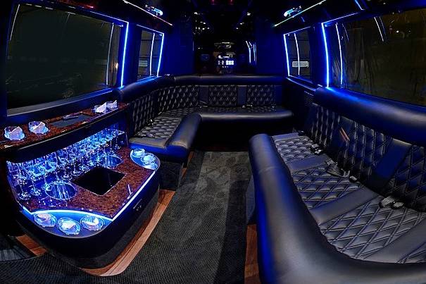 Luxury sprinter interior