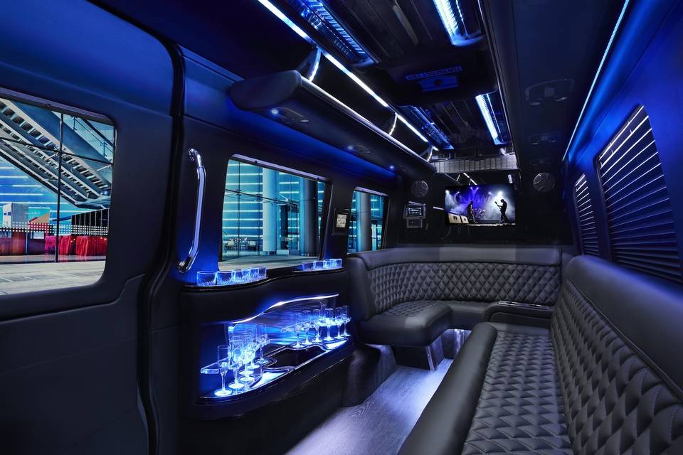 Luxury sprinter interior