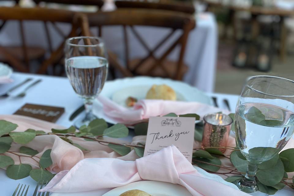 Wedding Place Setting