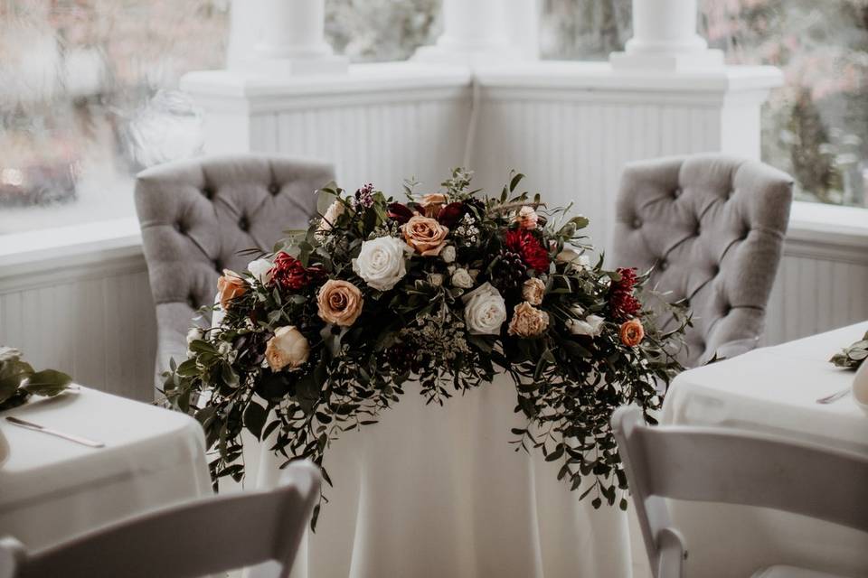 Sweetheart table