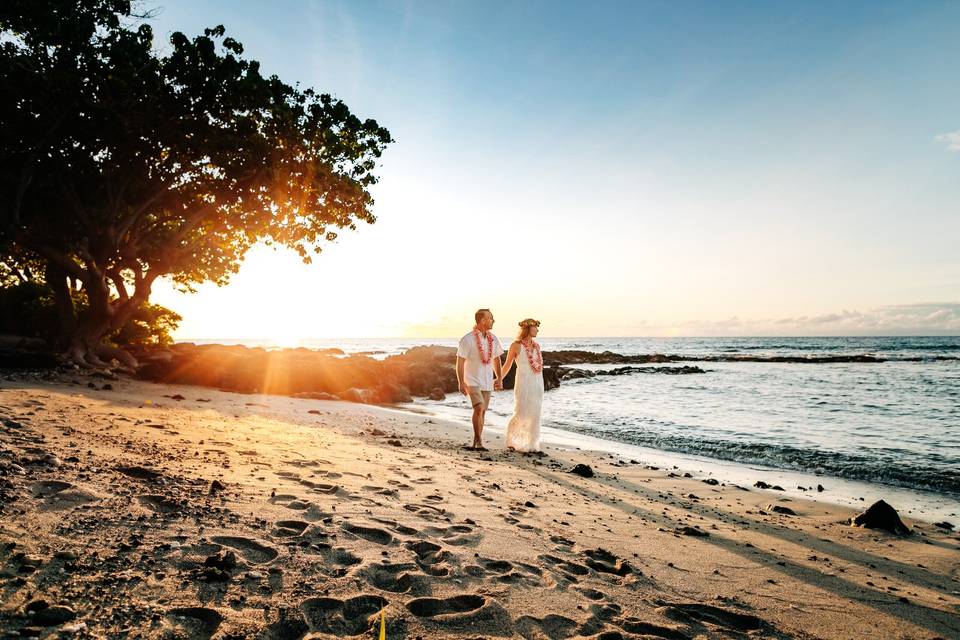 Vow Renewal Sunset