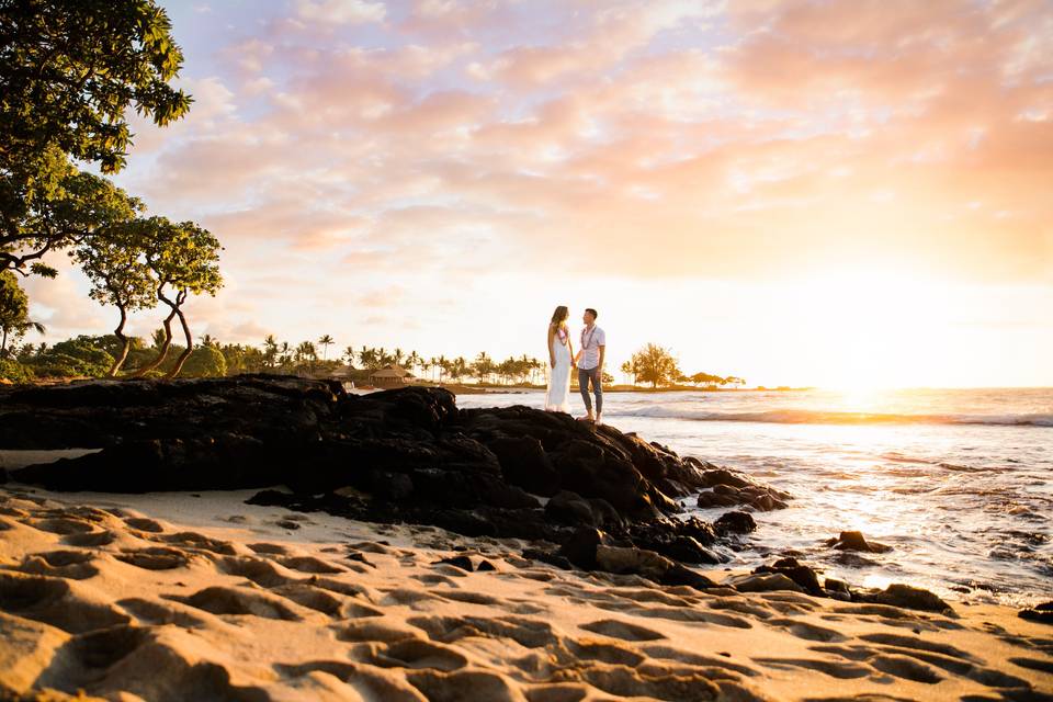 We love Beach Elopements