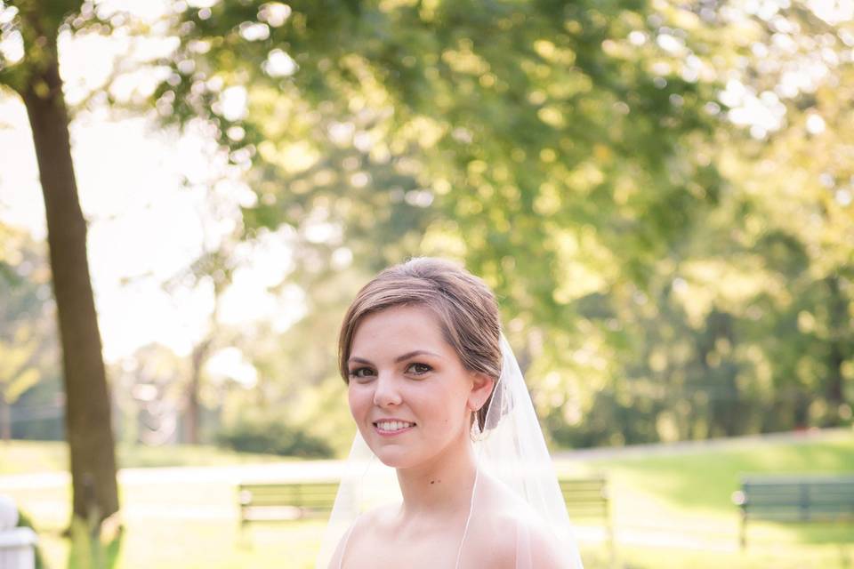 Bridal portrait