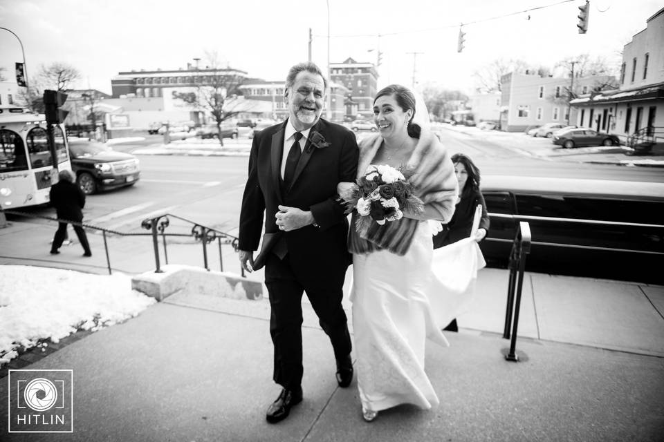 Take a moment to enjoy the day! Albany Wedding