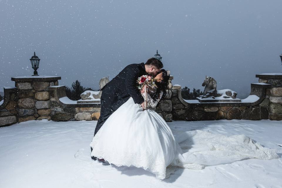 Winter Wedding- Bolton Landing