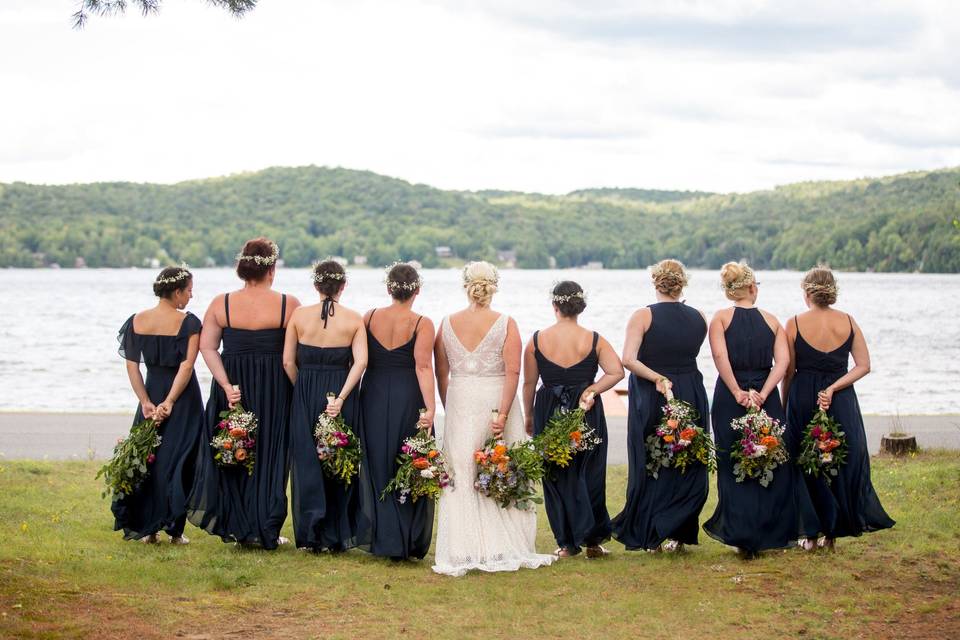 This bride's squad!