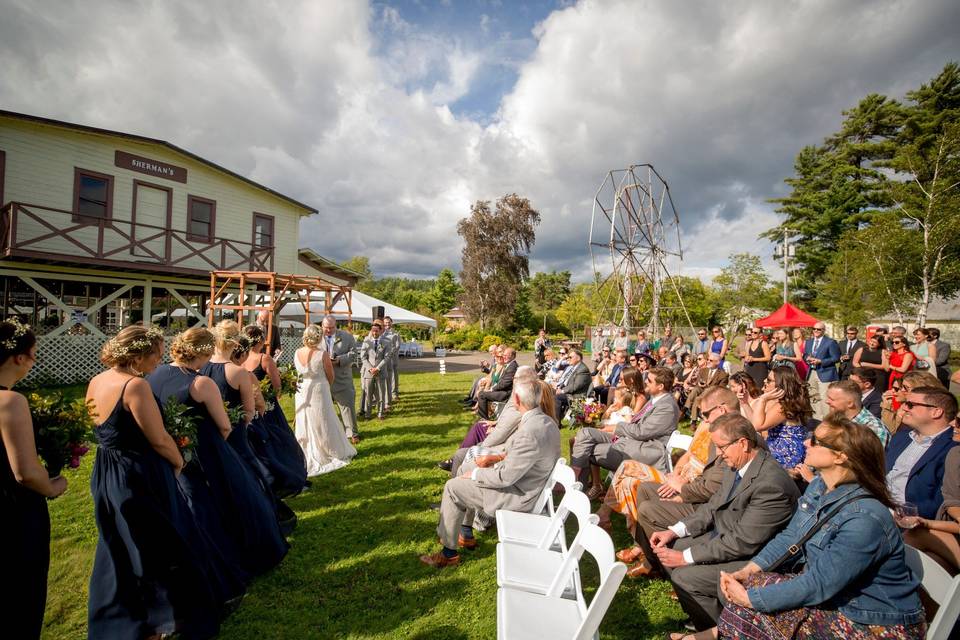 Carnival Wedding Ceremony