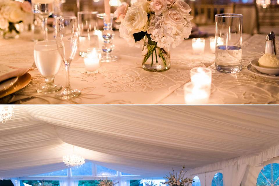 Tented Reception.