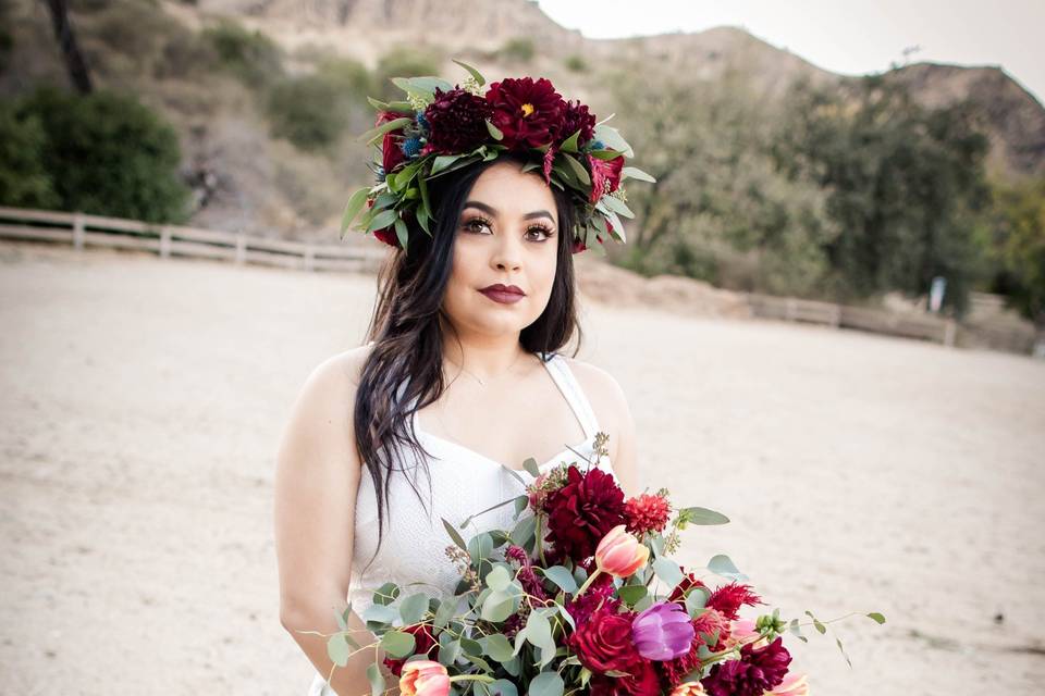 Bohemian bride
