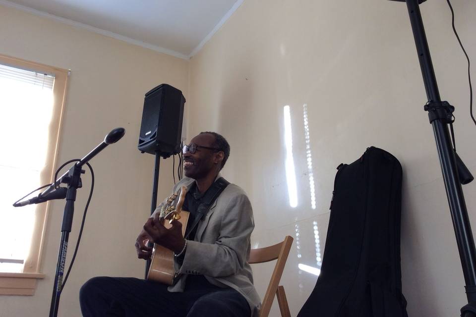 Playing music