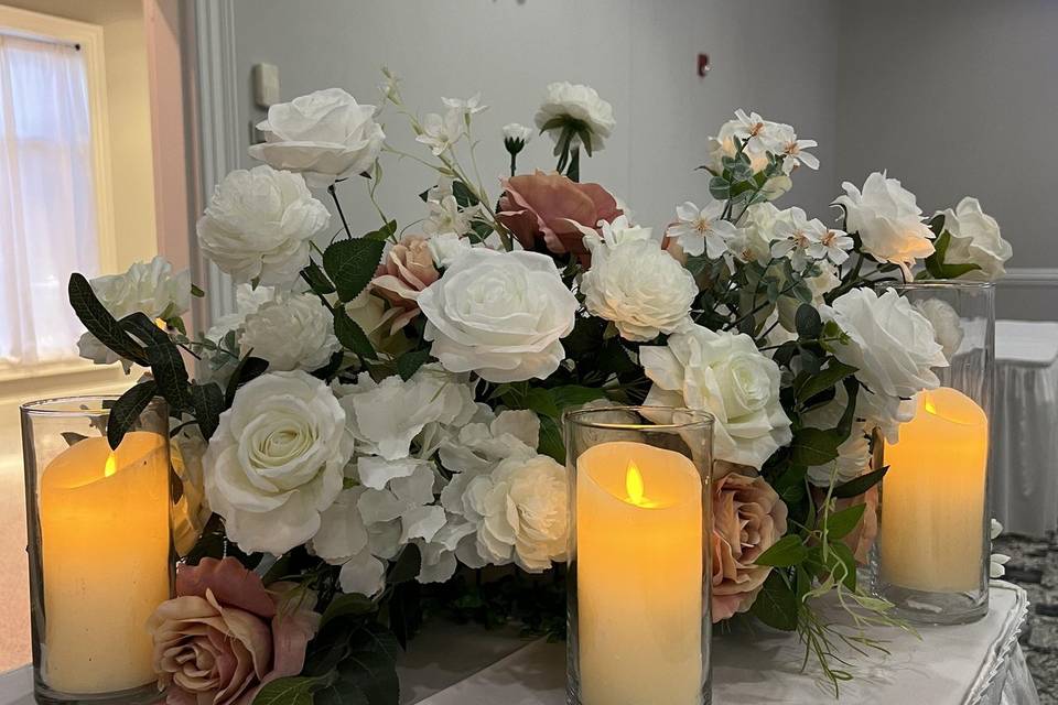 Candles floral