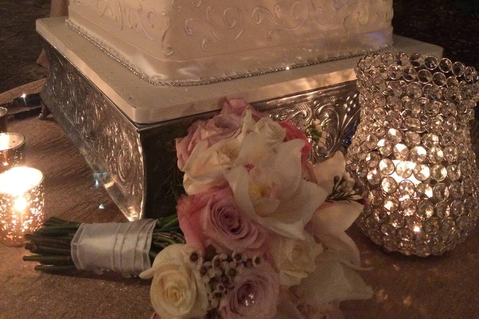 Multiple layered cake
