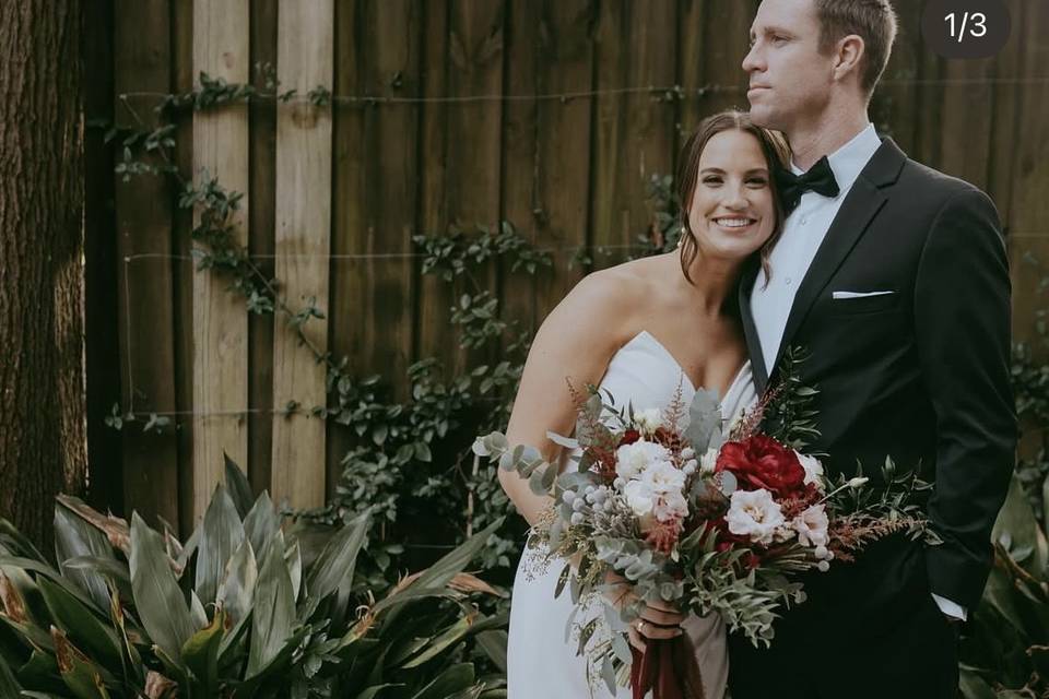 Bride and groom