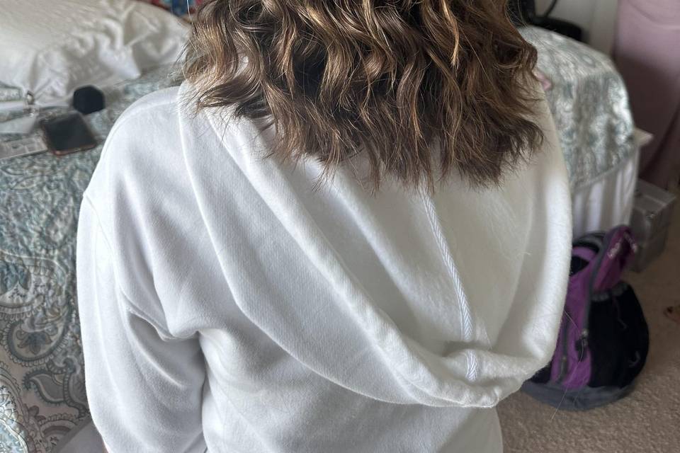 Half up
