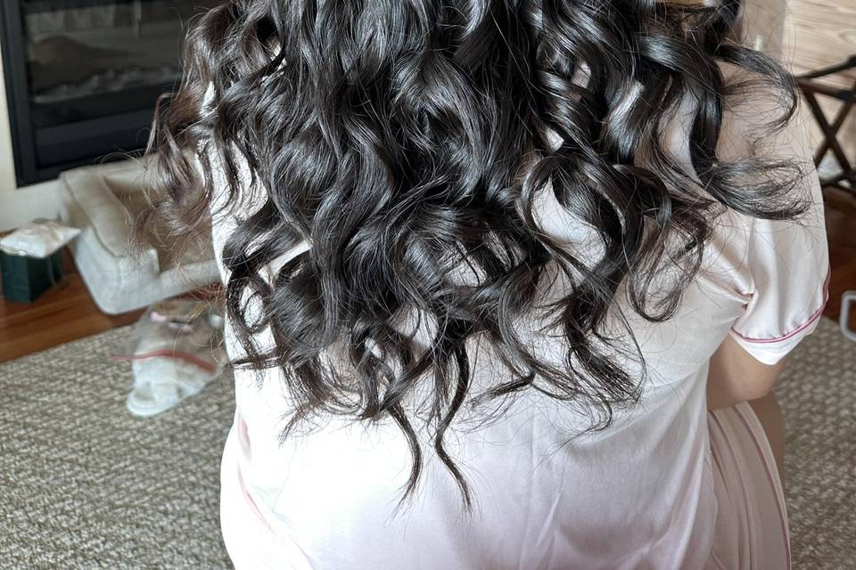 Half up