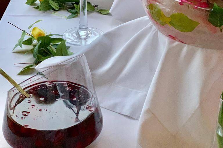 Floral ice bowl