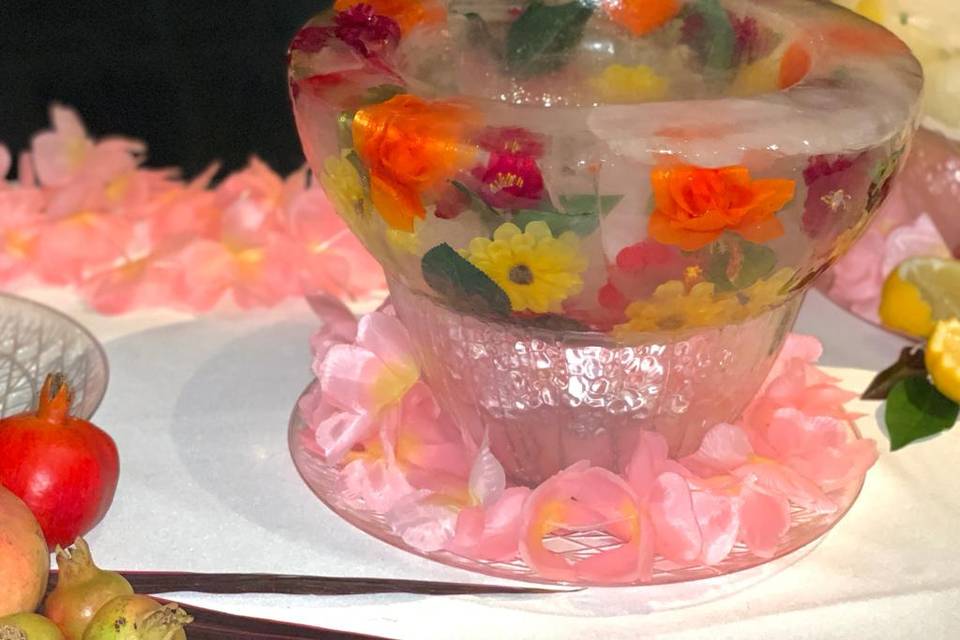 Floral Ice Bowl.