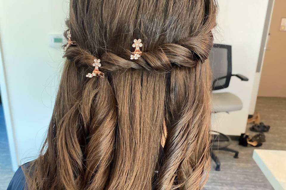 Bridesmaid Hair