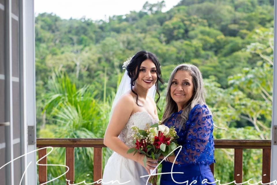 Bride and Grandmother Dress