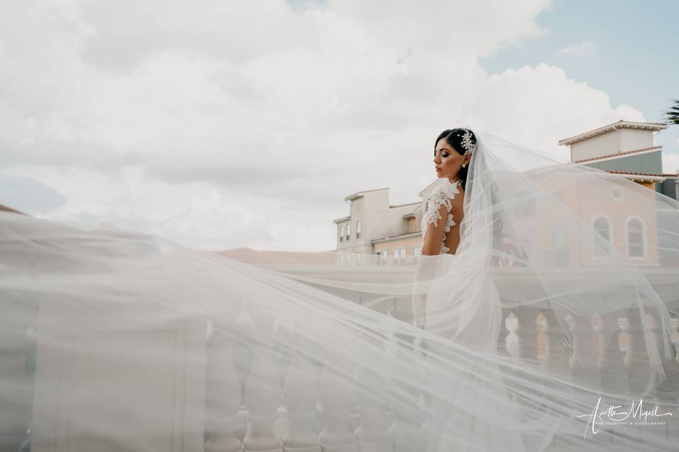 Bridal photo session