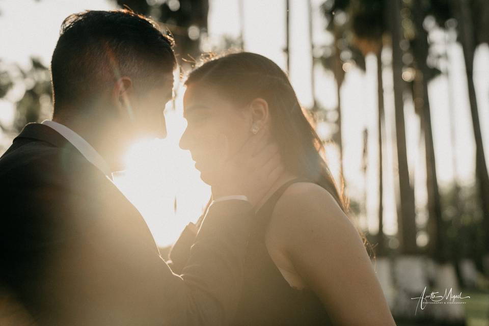 Engagement photo session