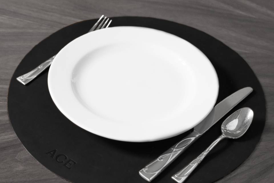 Black Placemat