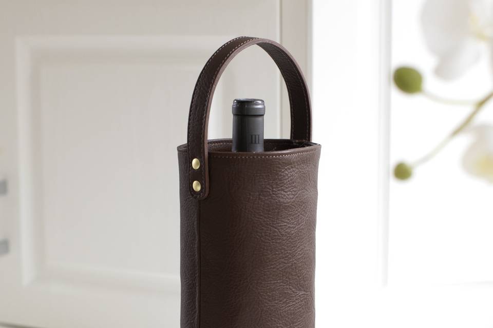 Brown Wine Carrier