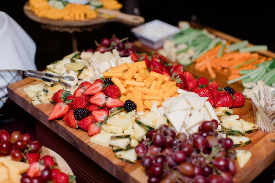 Fruit and Cheese Display