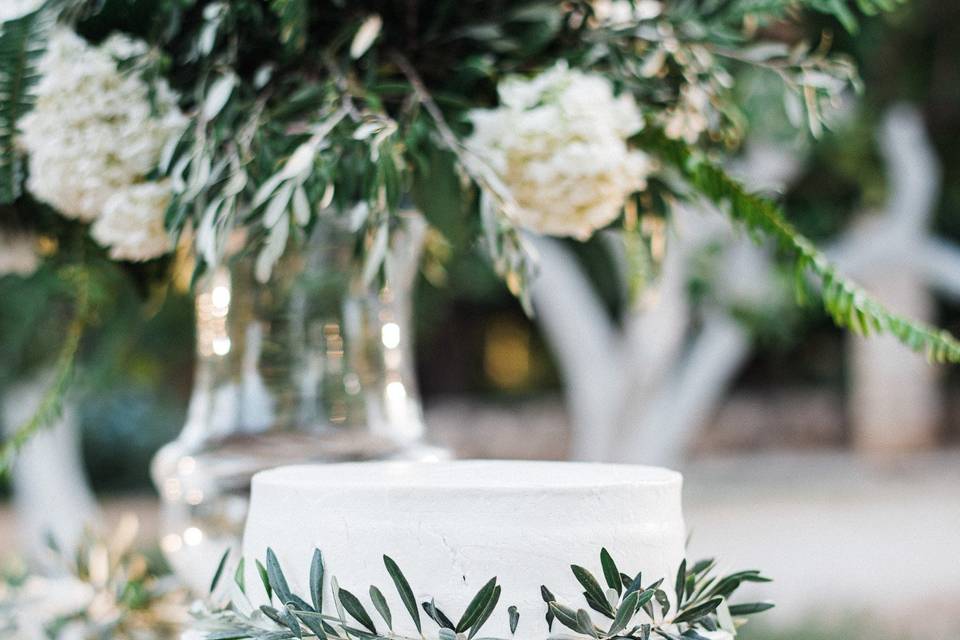 Olive twig wedding