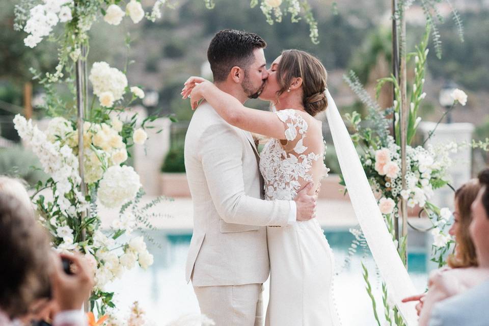 Wedding arch in Crete