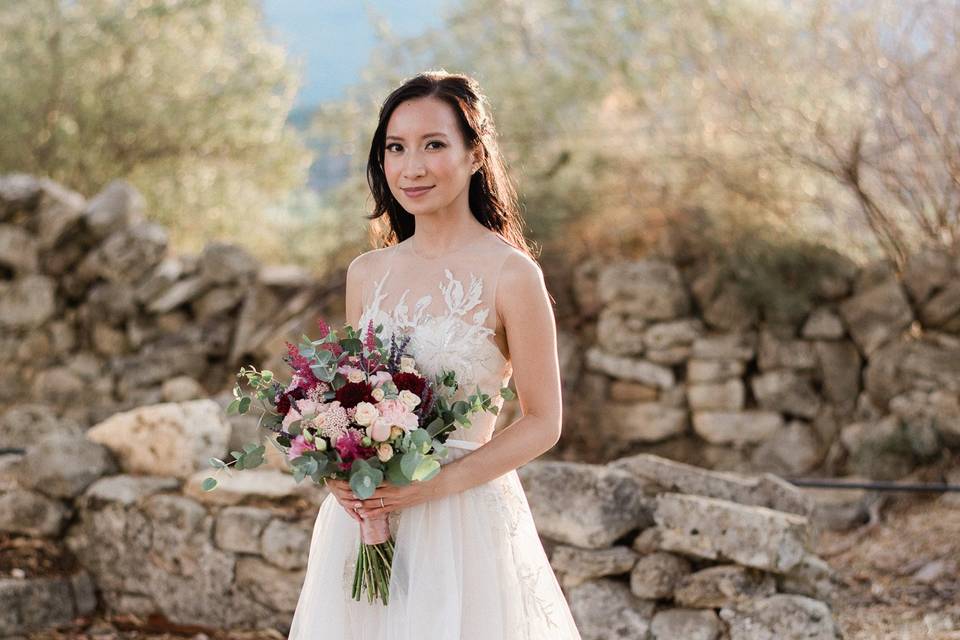 Bride in Crete