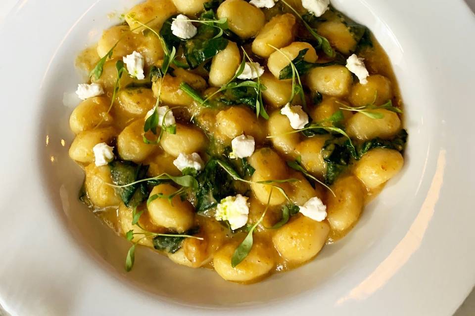 Sweet Plantain Gnocchi