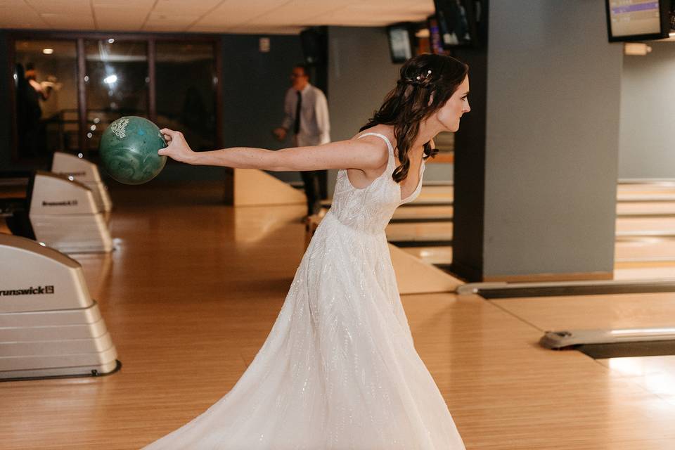 Bride Bowling
