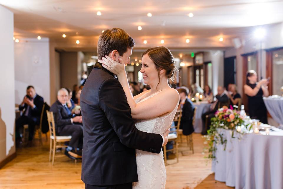 Couple dancing