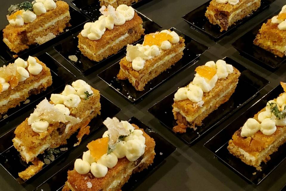 Carrot Cake candied ginger,